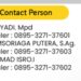 Kontak Person Pelayanan PPDB SMAN 3 Piktif