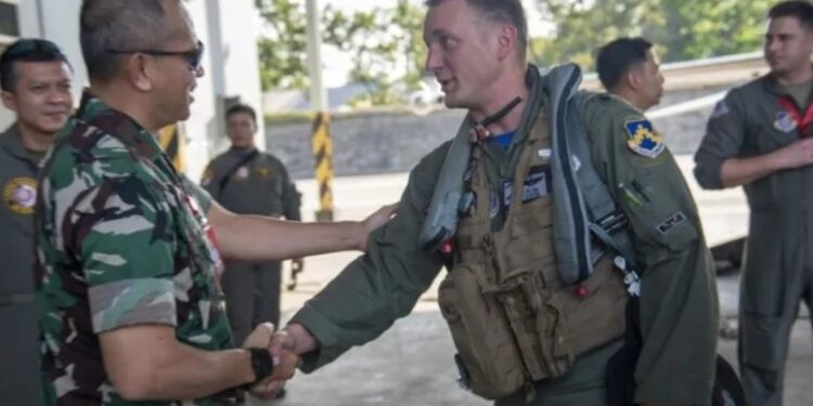 Angkatan Udara Negara Indonesia dan Amerika Serikat Latihan Bersama di Pangkalan Udara Pekanbaru