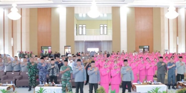 Polda Lampung Gelar Do’a Bersama Lintas Agama Dalam Rangka HUT Bayangkari Ke-77