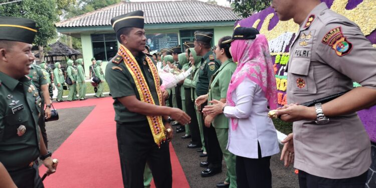 Danrem 043/Gatam Lampung Kujungan Kerja ke- Kodim 0424/Tanggamus