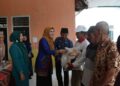 Ratusan Warga Korban Angin Puting Beliung di Kec. Abung Semuli  Dapat Bantua Sembako