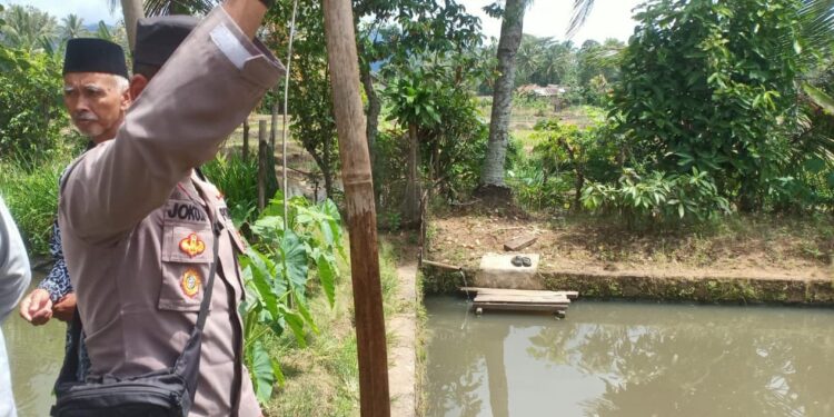 Seorang Balita di Kabupeten Tanggamus Ditemukan Tewas Tengelam di Kolam Ikan