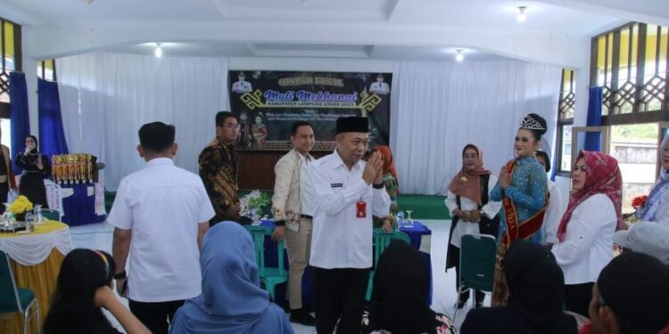Asisten II Kabupaten Lampung Utara Hadiri Grand Final Pemilihan Muli Mekhanai Tahun 2023