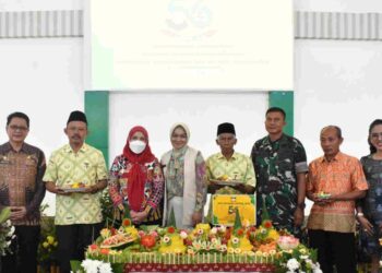 Danrem 043/Gatam Bandar Lampung Hadiri Syukuran HUT Yayasan Kartika Jaya ke-56