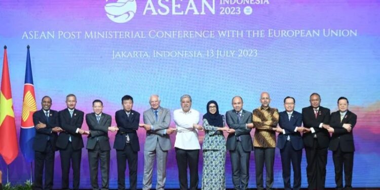 Menlu Indonesia Dorong Kemajuan Kerja Sama Inklusif ASEAN Dengan Uni Eropa