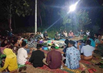 Satgas TMMD Ke-117 Gelar Do’a Bersama Peringati Tahun Baru Islam 1445 H di Desa Sumber Marga