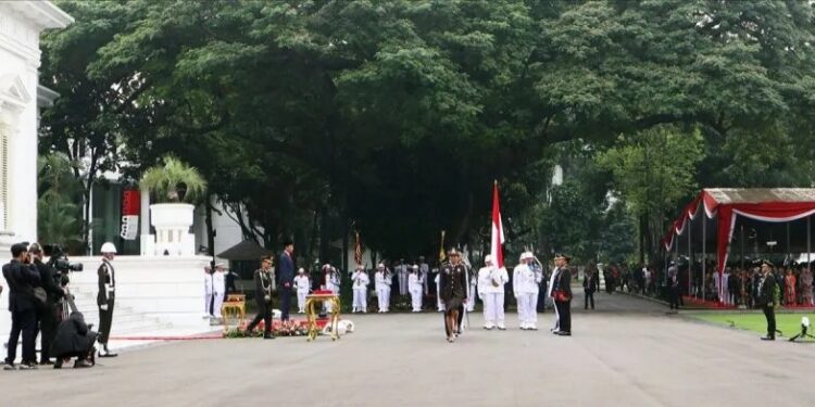 Presiden Jokowi Widodo Melantik Ratusan Perwira Remaja TNI dan Polri