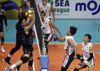 Indonesia Juara SEA V League Seri Kedua Bola Voli Putra Mengalahkan Tim Thailand