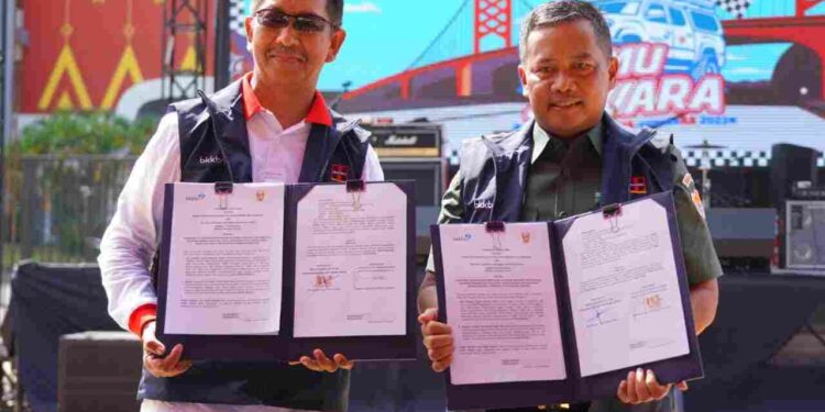 Turunkan Stunting, TNI AD dan BKKBN Tandatangani Perjanjian Kerjasama di JSC Palembang
