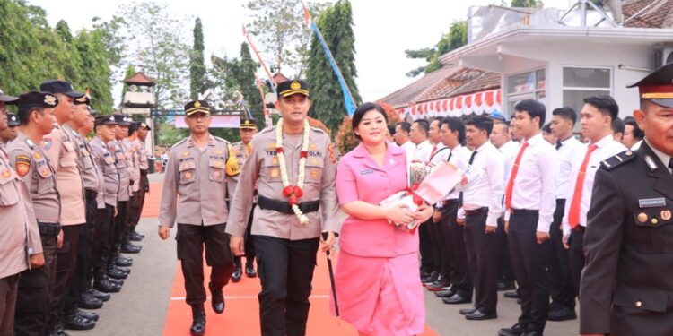 Polres Lampung Utara Gelar Pisah Sambut Kapolres AKBP Kurniawan Ismail