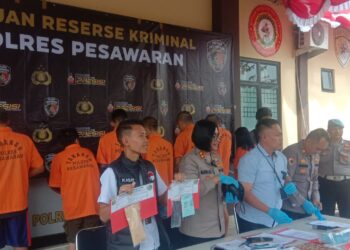 Polres Peswaran Tahan Pelaku Tipu Gelap dan Seret Nama Penampung Kosmetik Hasil Kejahatan