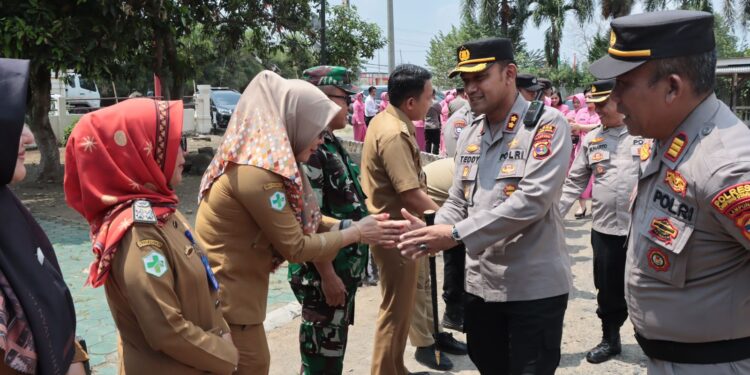 Kapolres Lampung Utara Minta Anggotanya Bersinergi Dengan Instansi Terkait Menjaga Kamtibmas