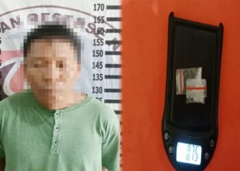 Seorang Warga di Tangkap Petugas Ketika Hendak Transaksi Narkoba Jenis Sabu
