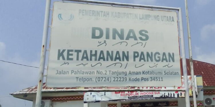 Buntut Wawancara Anggaran Hibah Uang Milyaran, Ini Reaksi Kadis Ketahanan Pangan Lampung Utara