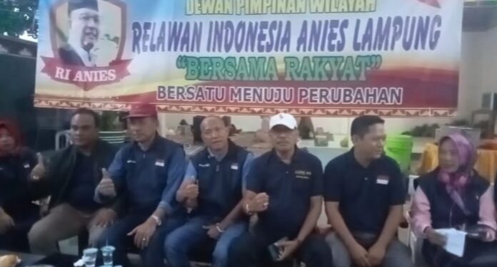 Ketua Tim Relawan Anis Wilayah Lampung Kunjungi Desa Rejomulyo Kabupaten Lampung Utara