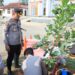 Dukung Program Penghijauan, Polres Lampung Utara Lakukan Taman Pohon