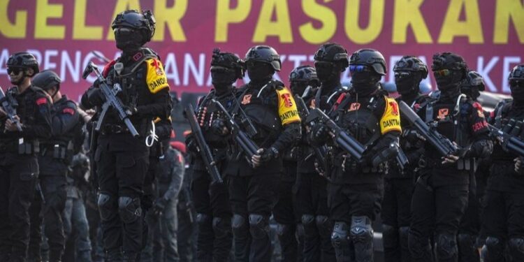 Polri Kerahkan Sejumlah Satgas Untuk Amankan KTT Ke – 43 ASEAN