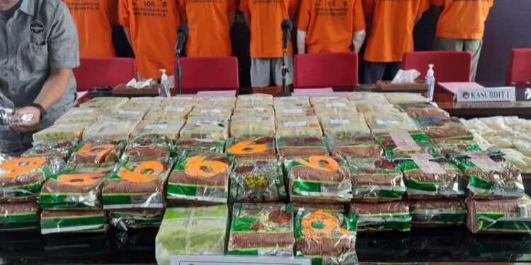 Dalam Sebulan Terakhir Bareskrim Polri Ungkap Empat Kasus Narkoba Kelas “Kakap”