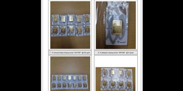 KPK Lelang 2,5 Kilogram Emas Sitaan Dari Kasus Korupsi Terpidana Mantan Rektor Unila Karomani