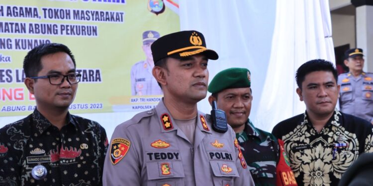 Jelang Pesta Demokrasi Rakyat Pemilu 2024, Kapolres Lampung Utara Himbauan Kamtibmas