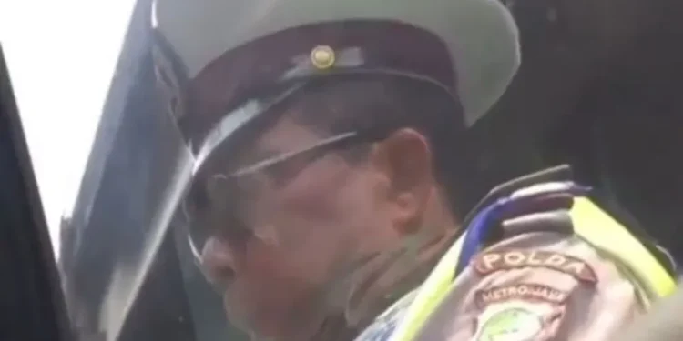 Direktorat Lalulintas Polda Metro Jaya klarifikasi video Polantas Minta Uang