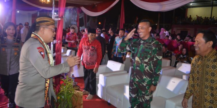 Polda Lampung bersama Paguyuban Puja Kesuma Gelar Pesta Rakyat dan Doa Lintas Agama