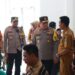Kapolda Lampung Irjen Pol. Helmy Santika Tinjau TPS Pilkades Serentak di Lampung Timur
