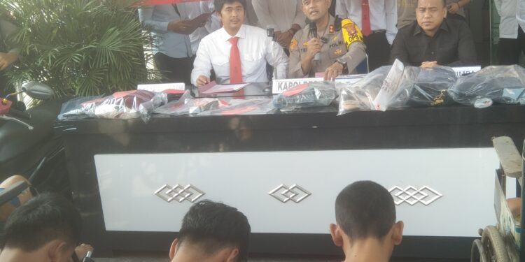 Polres Lampung Utara Ungkap Kasus Curas dan Laporan Palsu Korban Begal Sepeda Motor