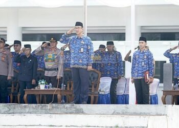 Pemkab Pesisir Barat Gelar Upacara Hari Kesaktian Pancasila dan Sumpah Pemuda