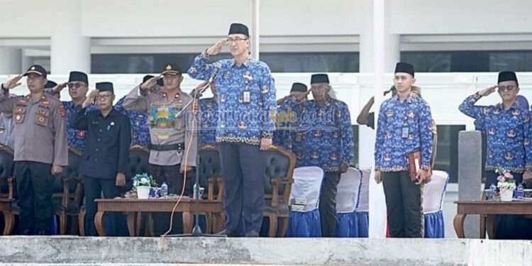 Pemkab Pesisir Barat Gelar Upacara Hari Kesaktian Pancasila dan Sumpah Pemuda