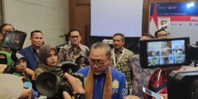 Zulkifli Hasan Ketua Umum DPP (PAN) Katakan Untuk Nama Cawapres Prabowo Segera di Umumkan