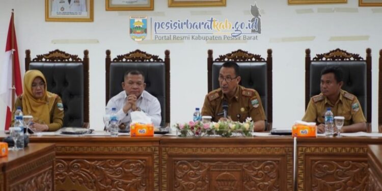 Pemkab Pesisir Barat Berkolaborasi Dengan BBN Upaya Pencegahan Peredaran Narkoba