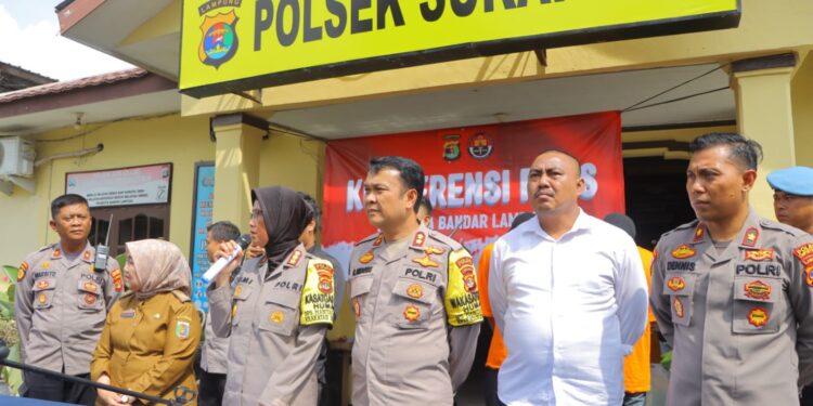 Polda Lampung Tangkap Dua Pelaku Pengeroyokan Akibatkan Pelajar Tewas
