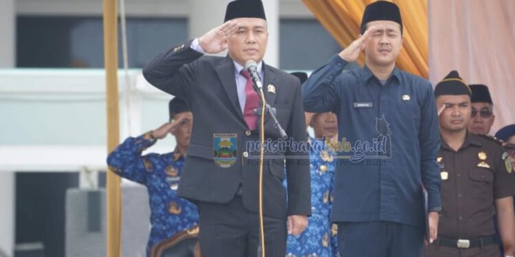 Secara Serentak Seluruh Pemkab Wilayah Lampung Gelar  Upacara Hari Pahlawan Ke-78