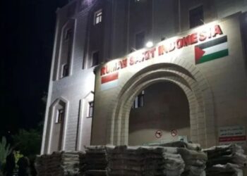 Menlu RI Desak Masuknya Bahan Bakar Untuk di Gaza Rumah Sakit Indonesia di Gaza, Palestina