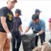 Pemkab Tanggamus Lakukan Kegiatan Bersih di Pantai Objek Wisata Muara Indah